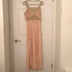 Vintage silk night dress